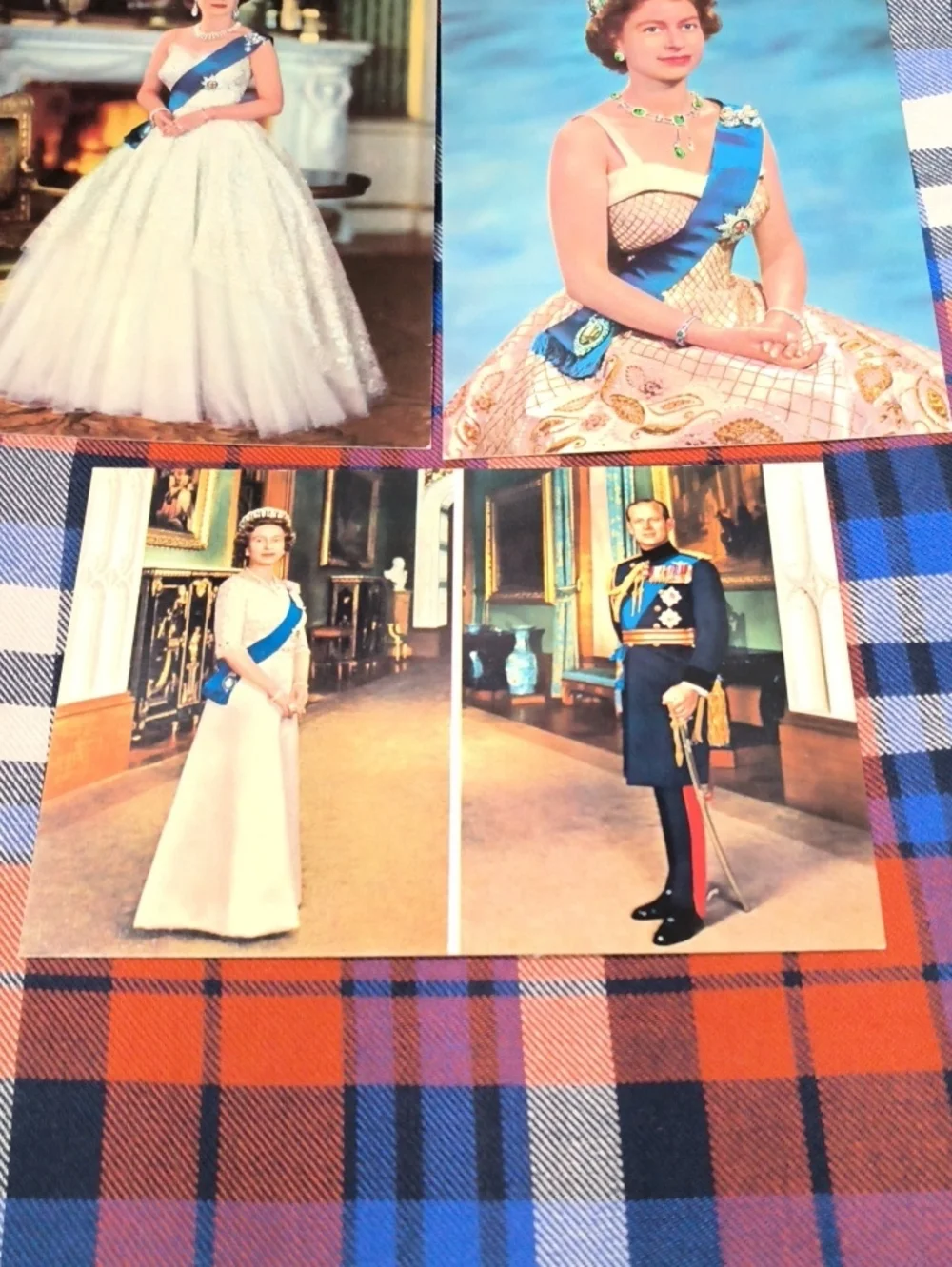 Queen Elizabeth Prince Philip Royal Postcard Collection Jubilee Collectible